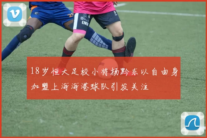 18岁恒大足校小将杨黔东以自由身加盟上海海港球队引发关注